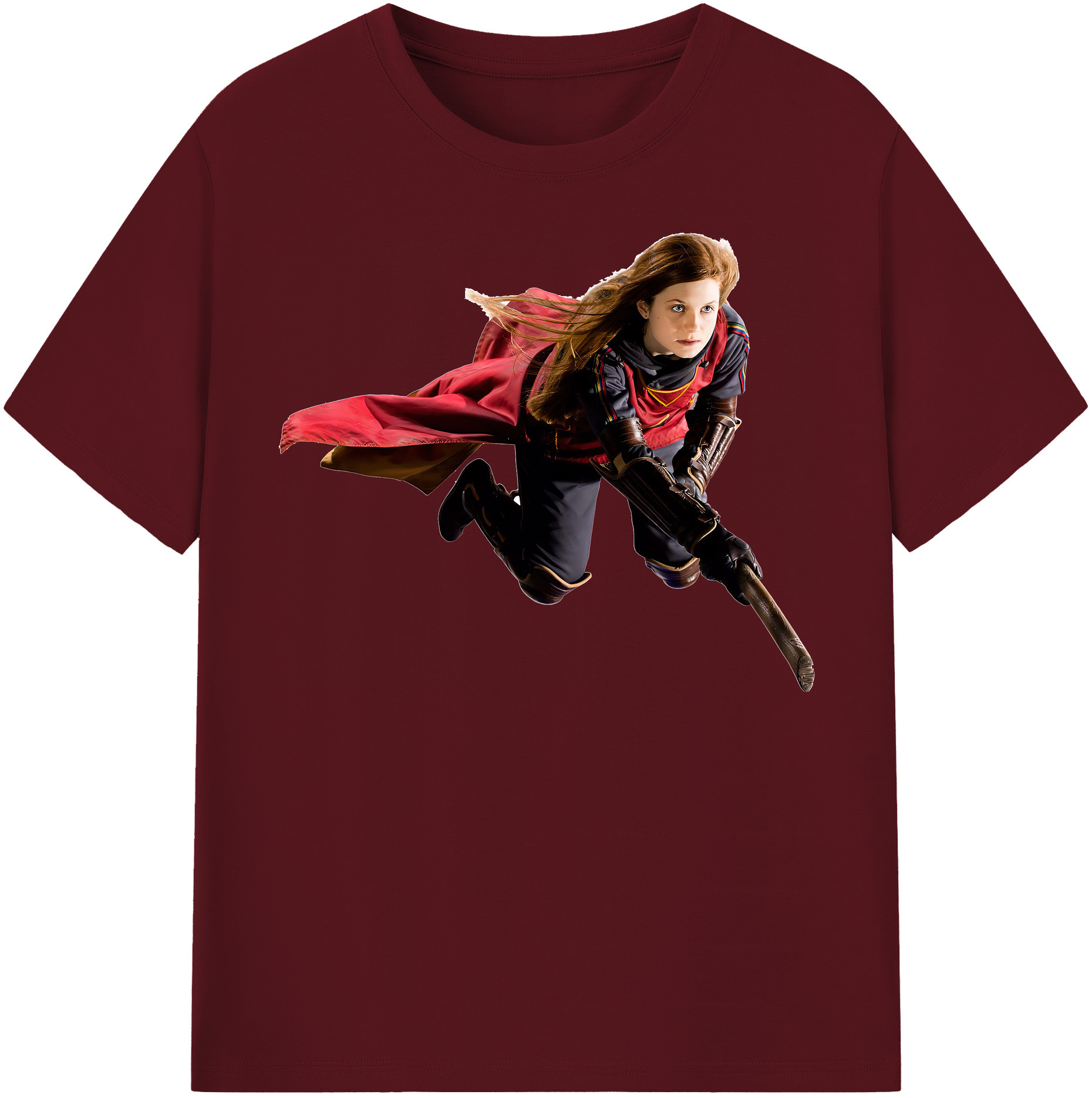 （画像用） Harry Potter ハリー・ポッターシリーズ 綿100％半袖Tシャツ（フロントプリント）